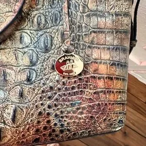 BRAHMIN Cedar Melbourne Duxberry Satchel Bag